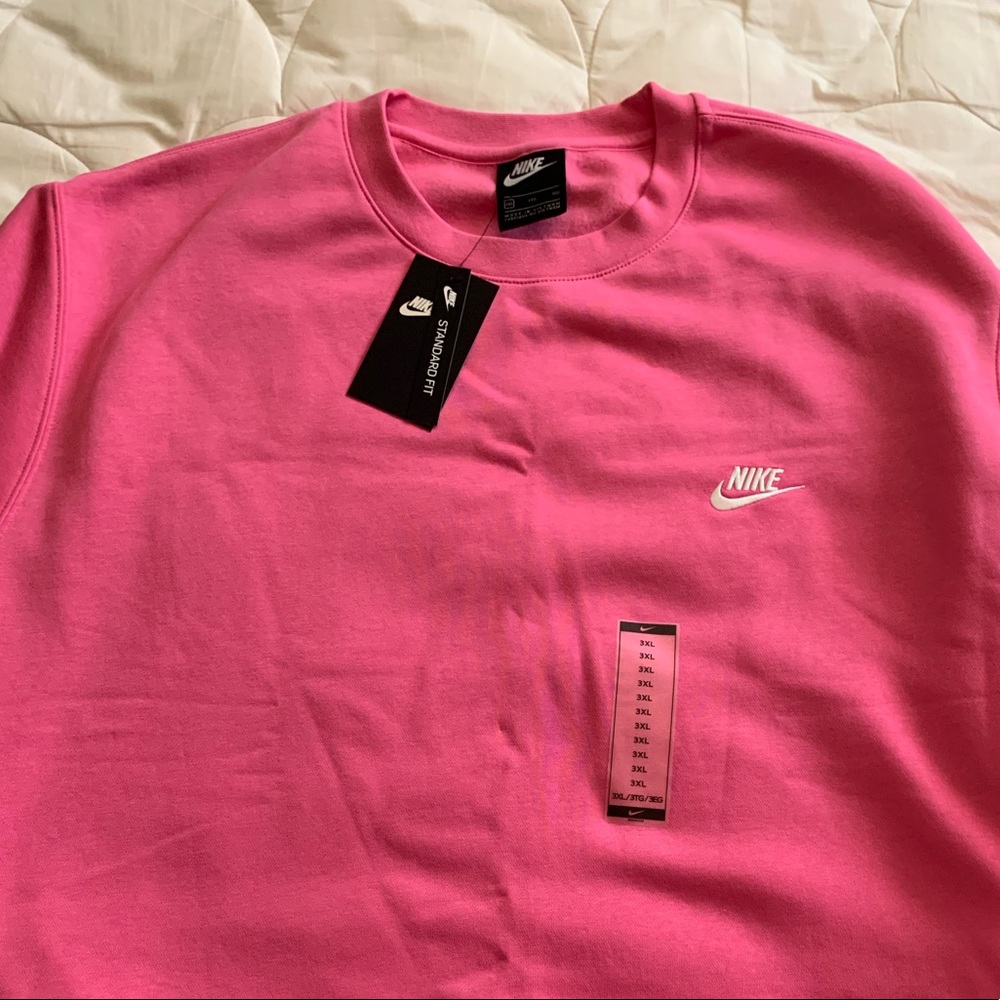 Pink Nike Crewneck